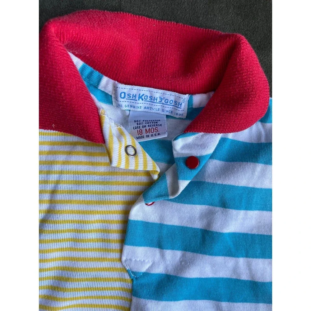 Vintage Oshkosh Button up T-shirt